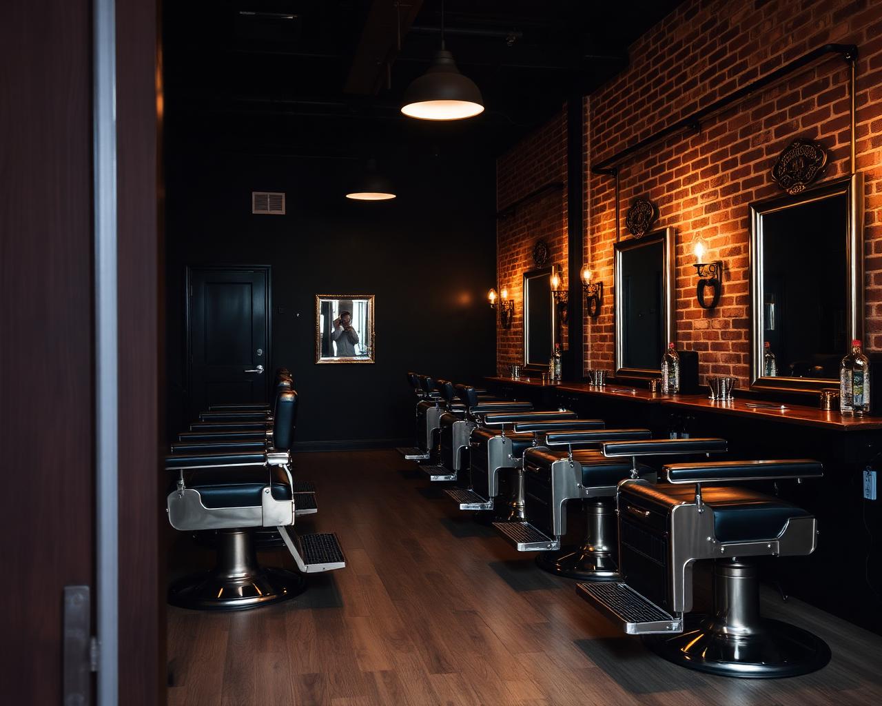 Barbershop interjeras